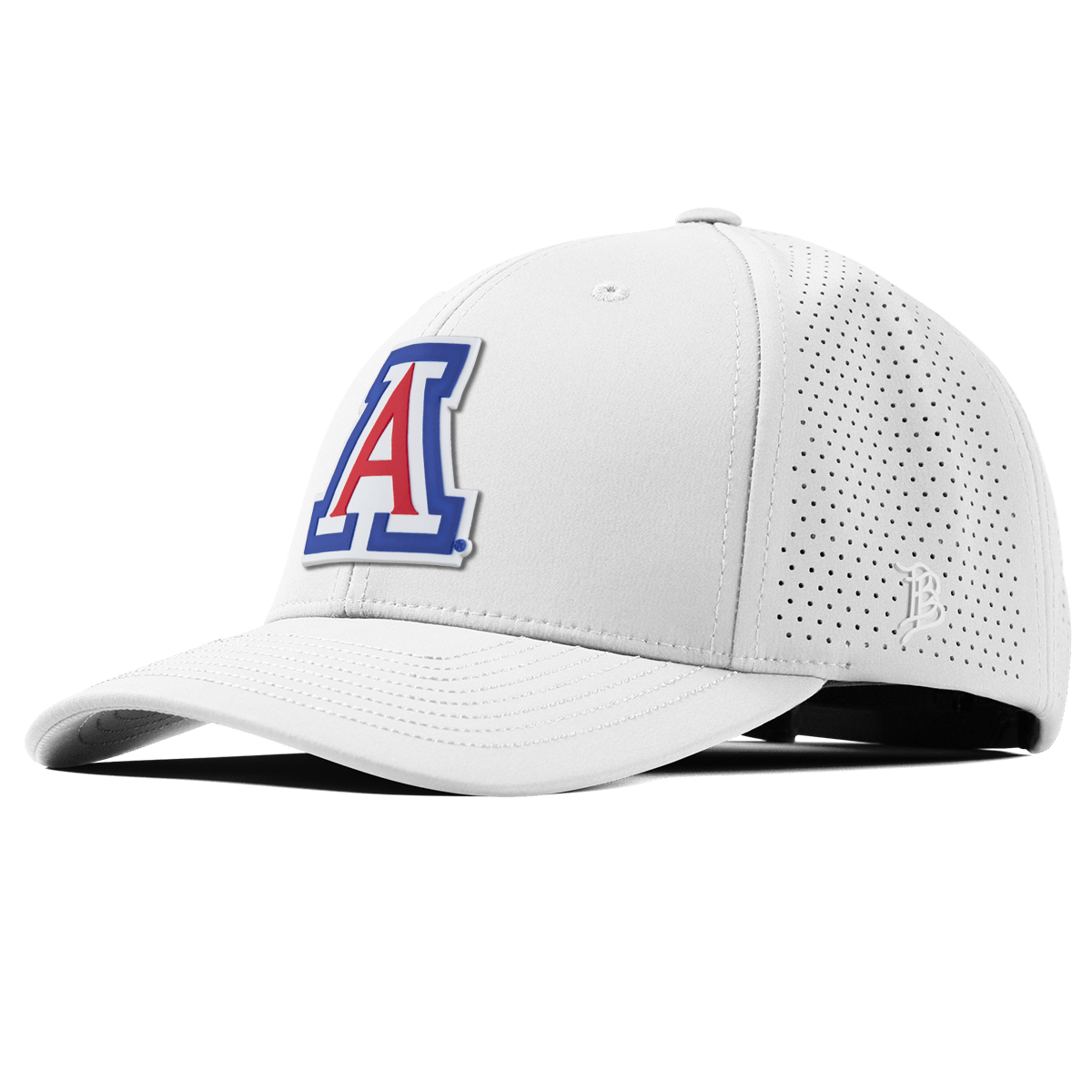 University of Arizona "Arizona Block" Curved Elite XGen White