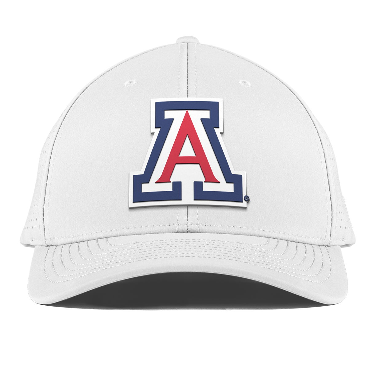 University of Arizona "Arizona Block" Curved Elite XGen White