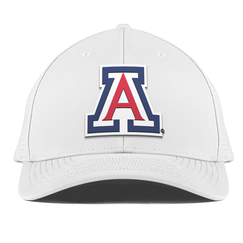 University of Arizona "Arizona Block" Curved Elite XGen White
