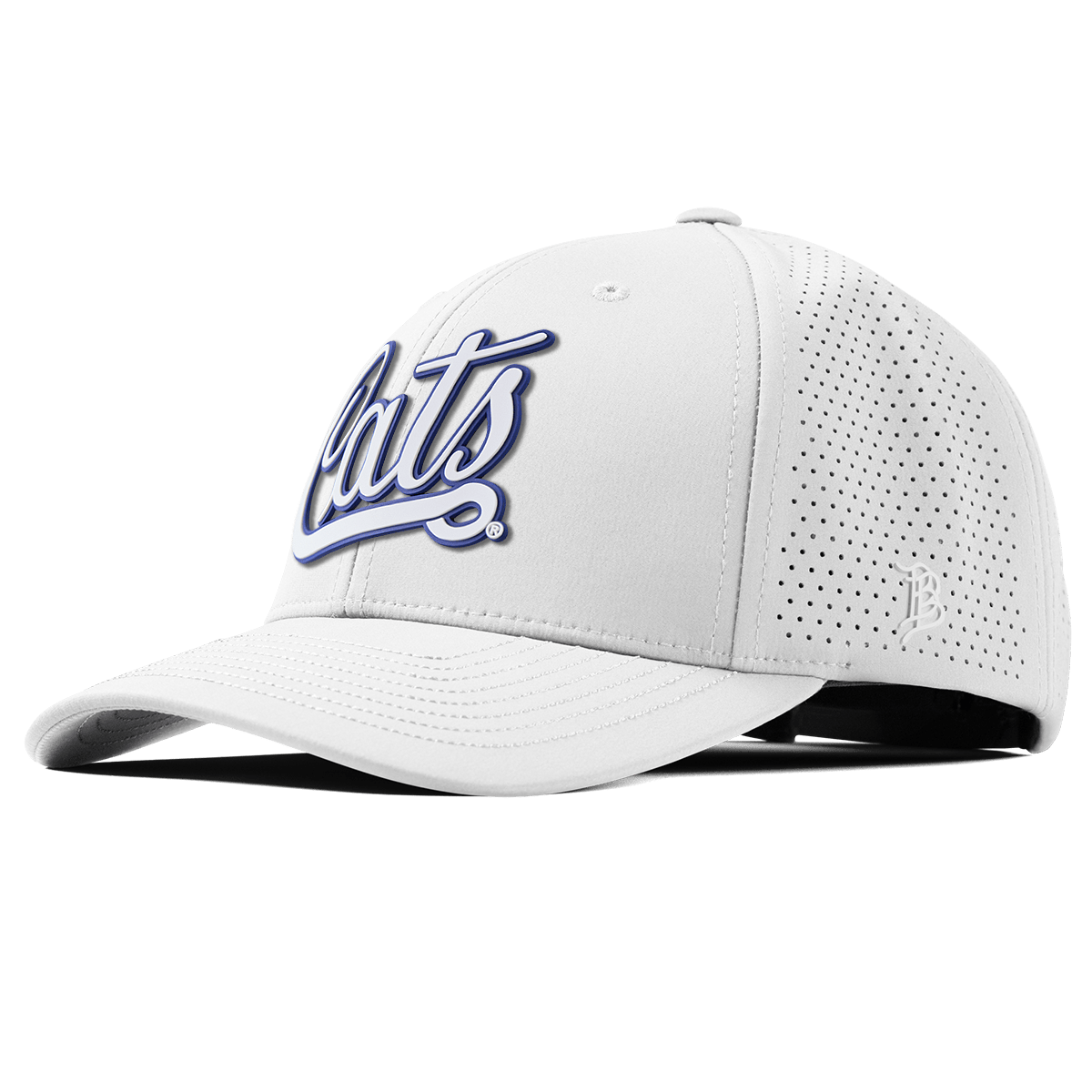 University of Arizona "Arizona Cats Script" Curved Elite XGen White