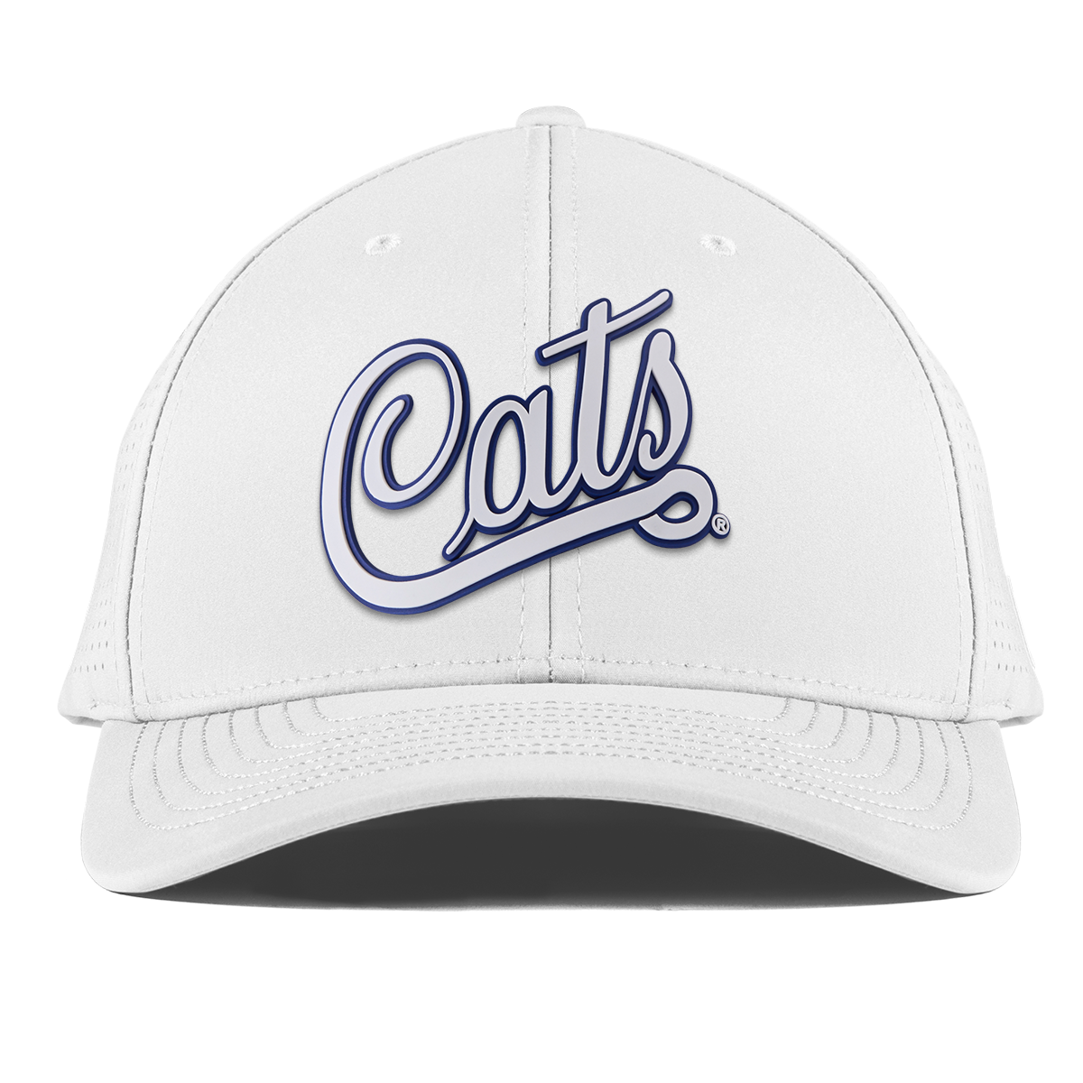 University of Arizona "Arizona Cats Script" Curved Elite XGen White
