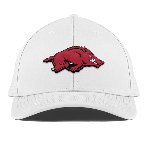 University of Arkansas "Arkansas Team Logo" Curved Elite XGen™ White