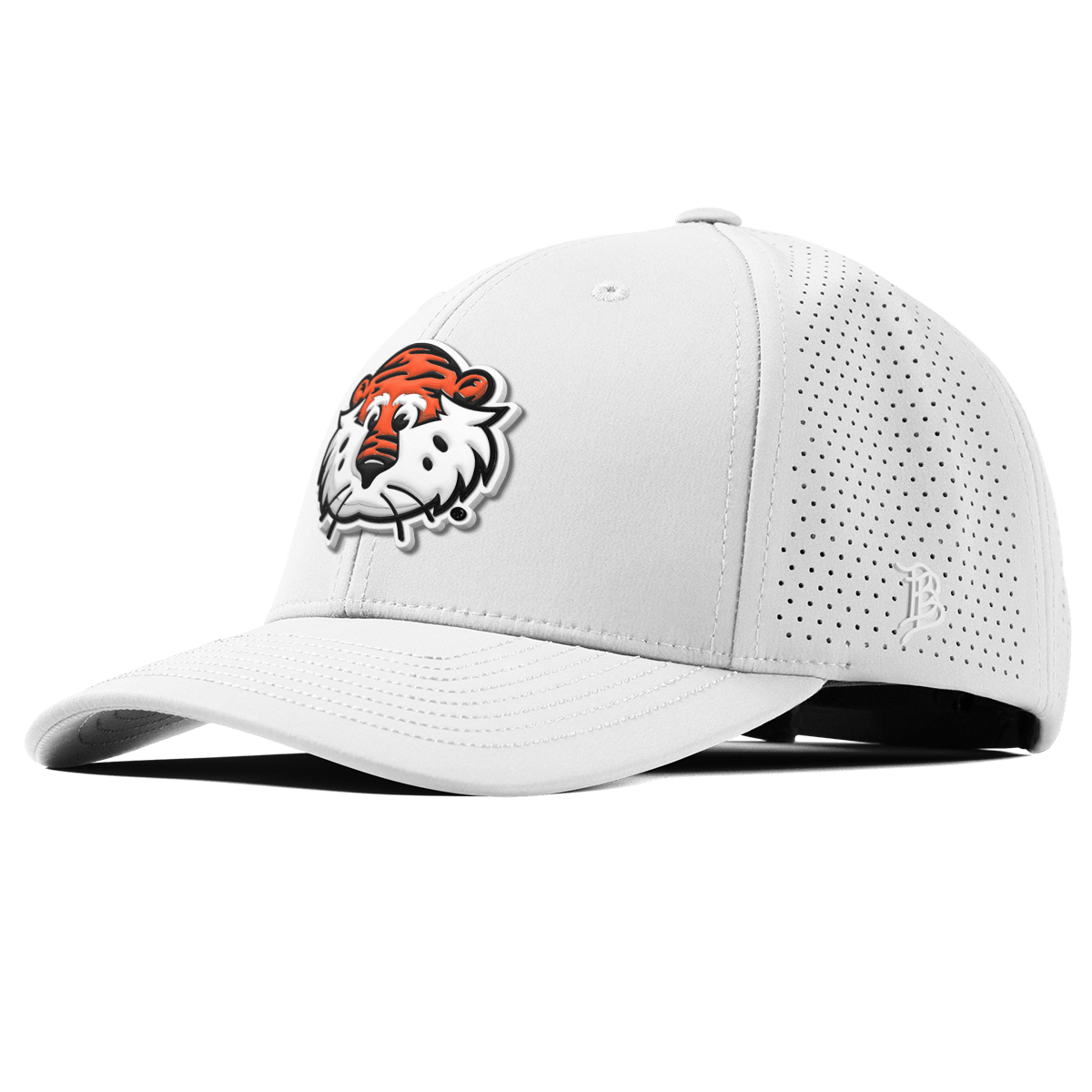 Auburn University "Aubie The Tiger" Curved Elite XGen™ White