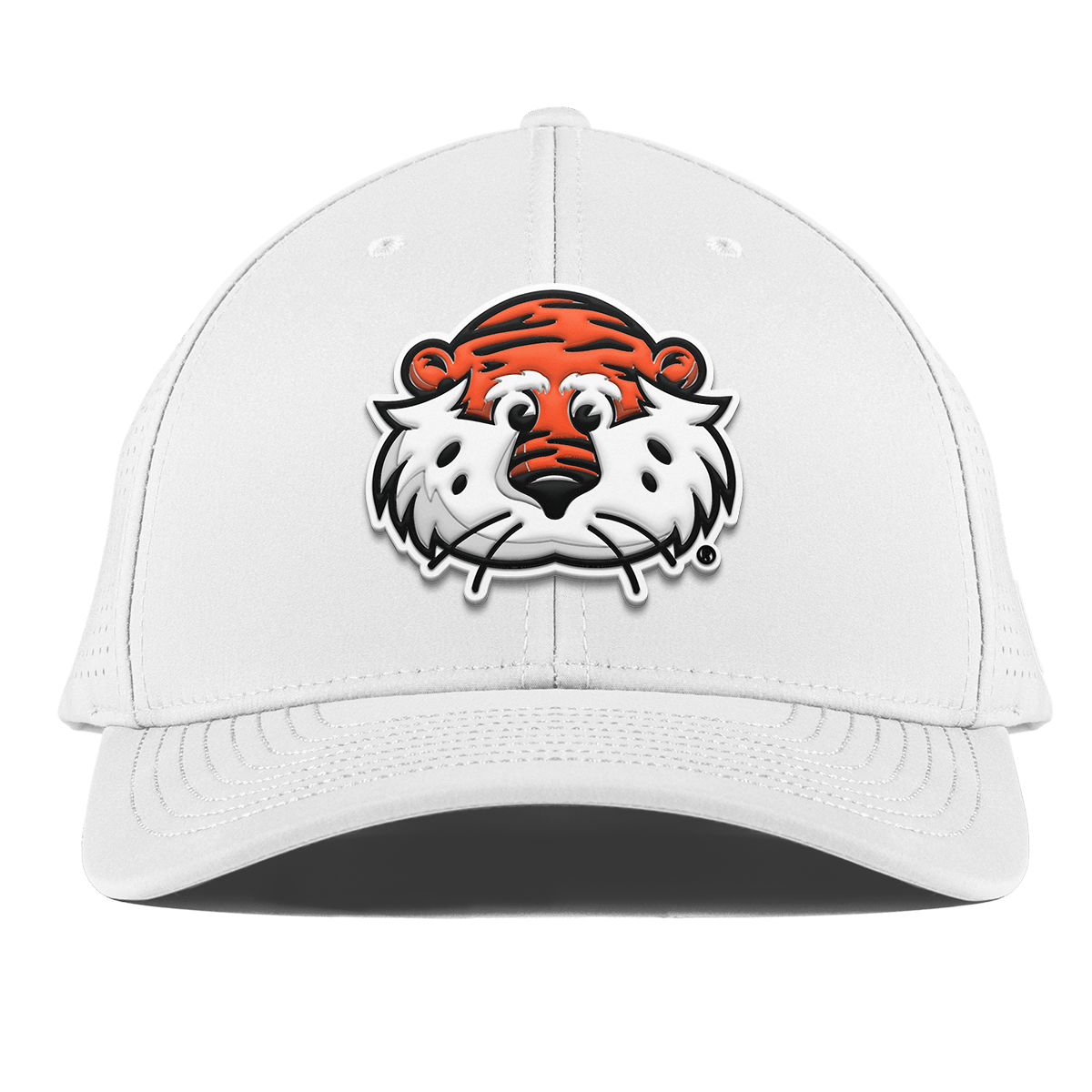 Auburn University "Aubie The Tiger" Curved Elite XGen™ White