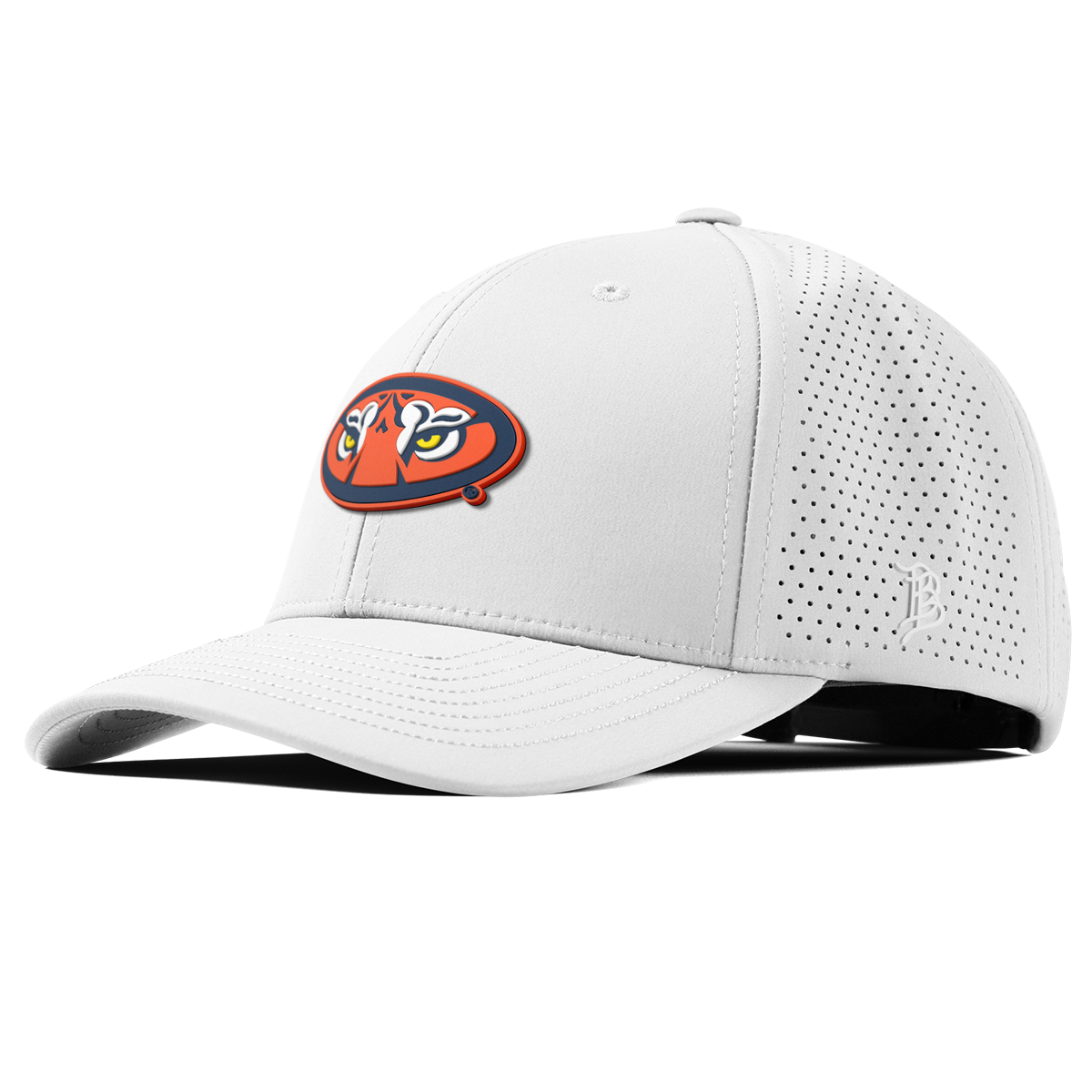 Auburn University "Auburn Tiger Eyes" Curved Elite XGen™ White 