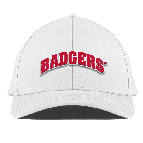 University of Wisconsin "Badgers Block" Curved Elite XGen™ White