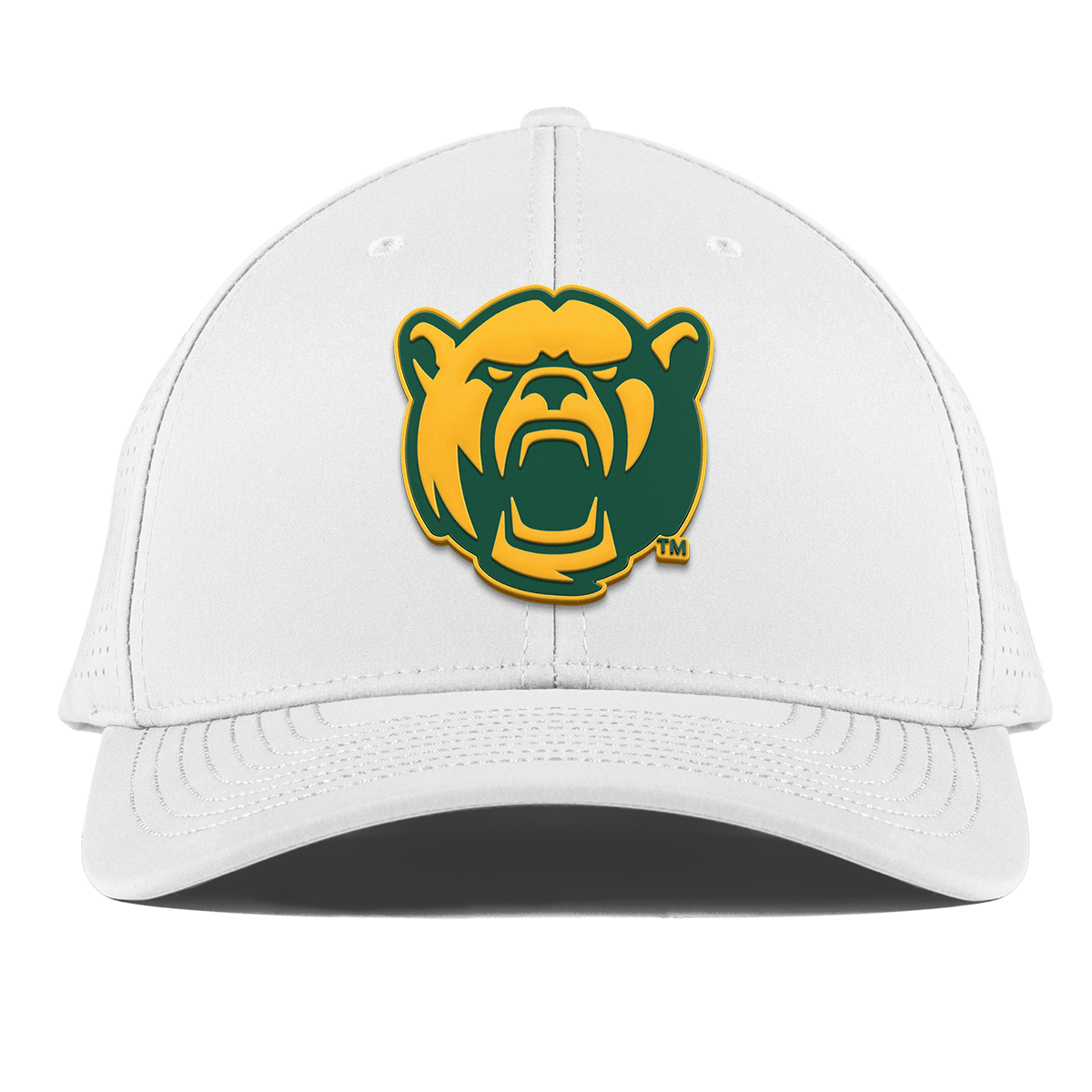 Baylor University "Baylor Bear" Curved Elite XGen™ White