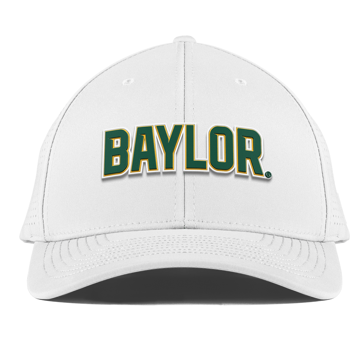 Baylor University "Baylor Block" Curved Elite XGen™ White