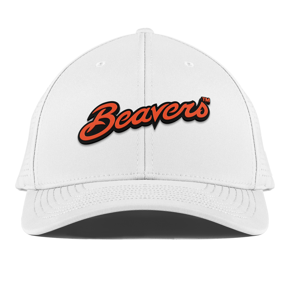 Oregon State University "Beavers Script" Curved Elite XGen™ White