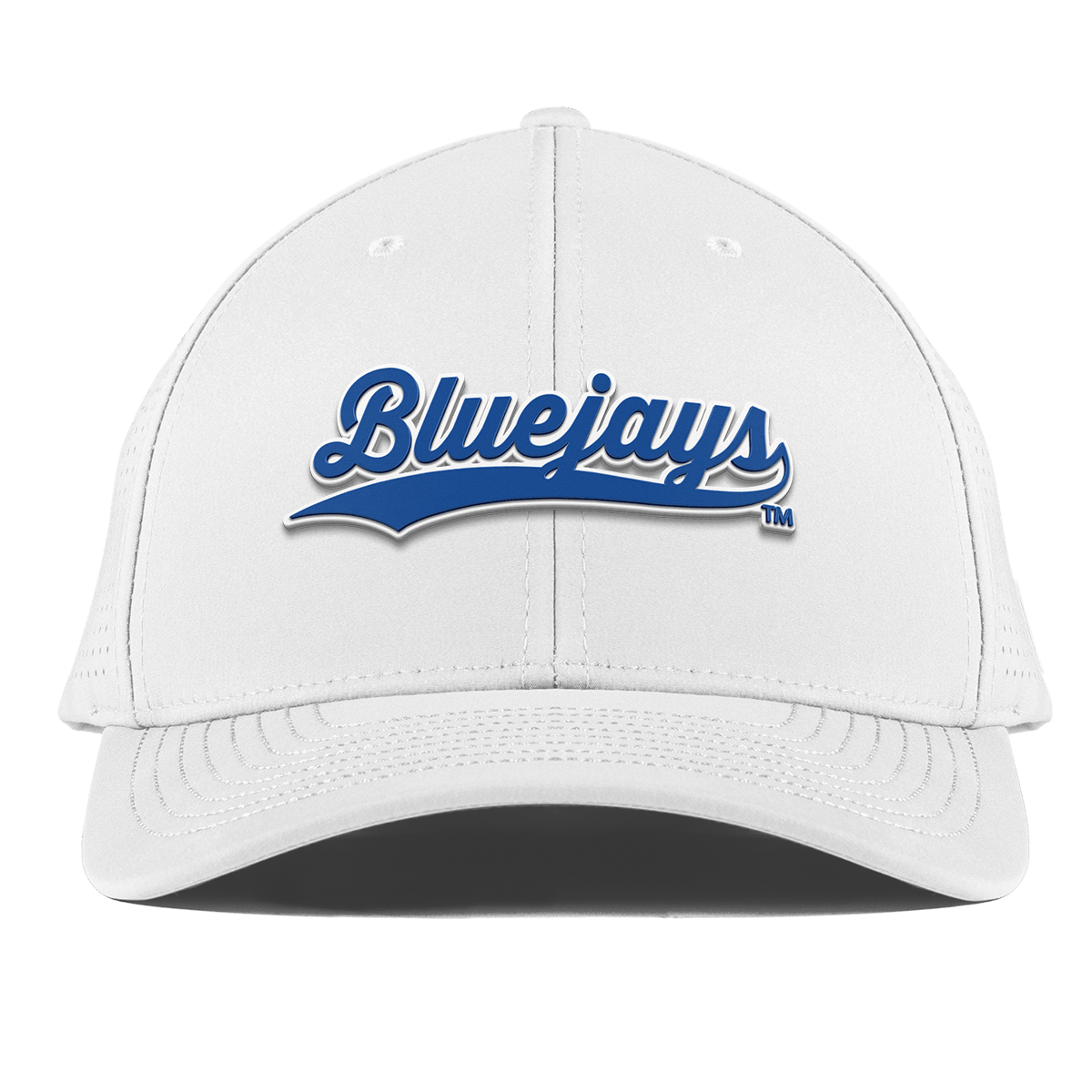 Creighton University "Bluejays Script" Curved Elite XGen™ White