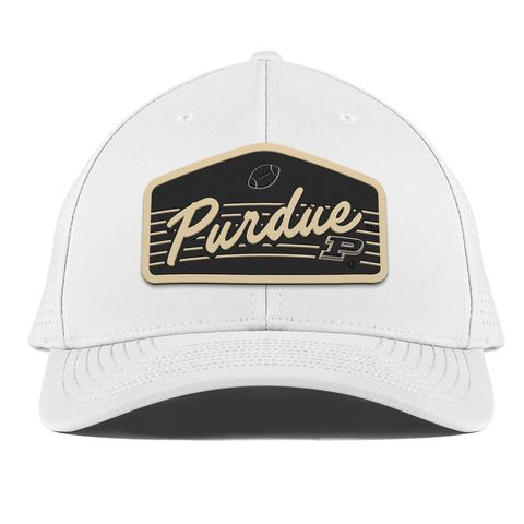 Purdue University "Boilermakers Football" Curved Elite XGen™ White