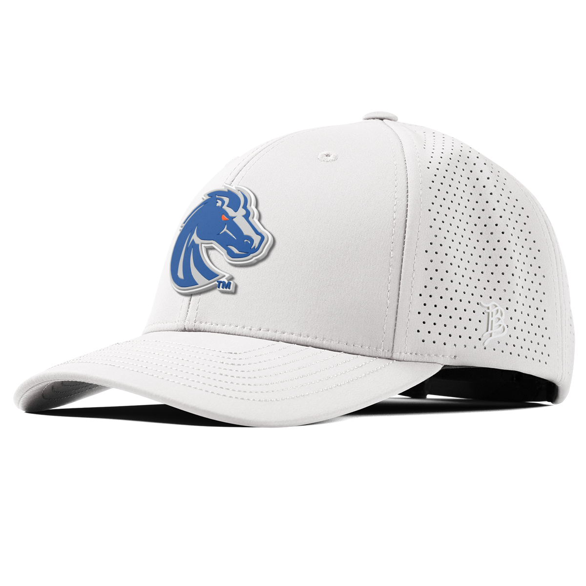 Boise State University "Boise State Broncos Gray" Curved Elite XGen™ White