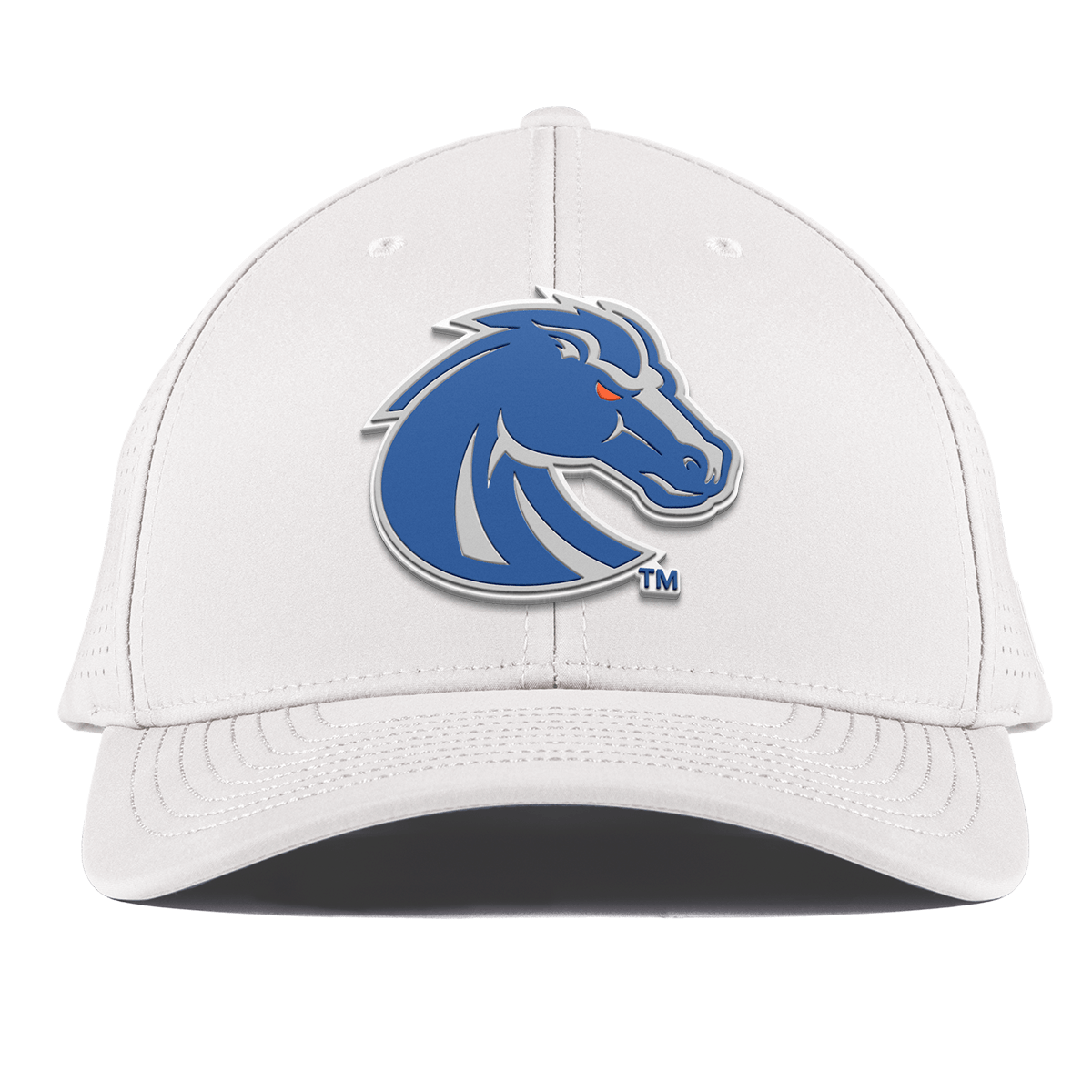 Boise State University "Boise State Broncos Gray" Curved Elite XGen™ White