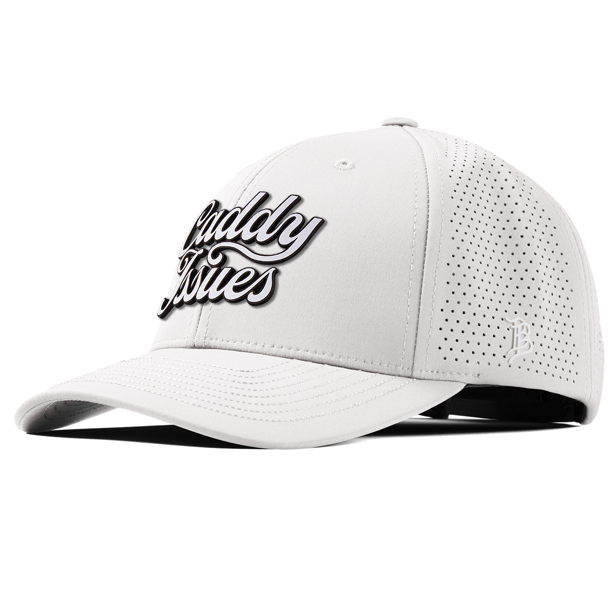 Caddy Issues Script Curved Elite XGen™ White