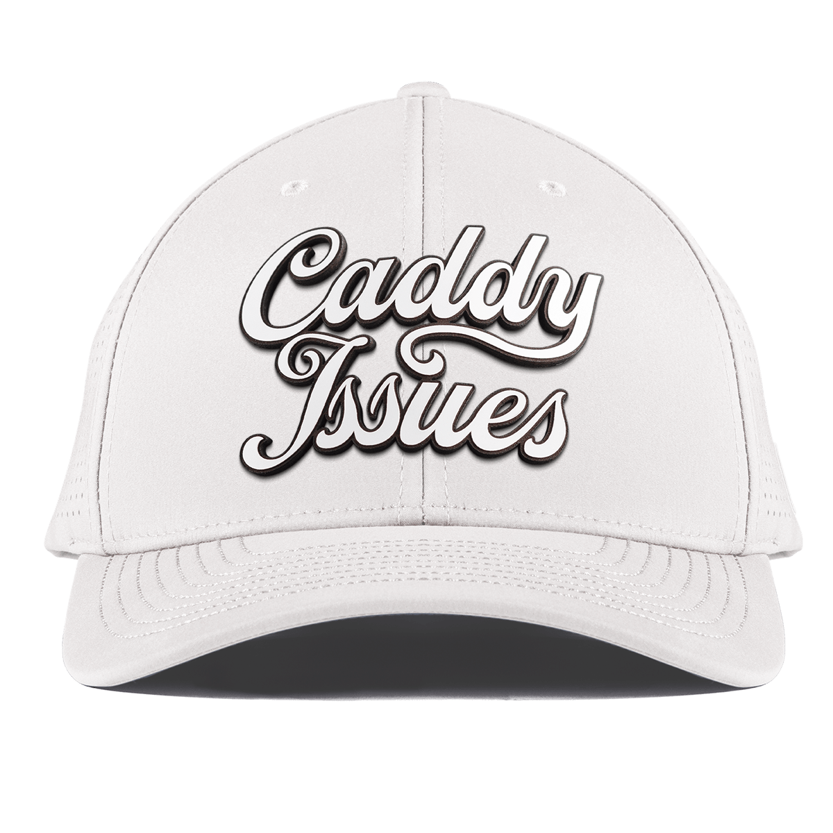 Caddy Issues Script Curved Elite XGen™ White