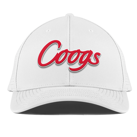 University of Houston "Coogs Script" Curved Elite XGen™ White