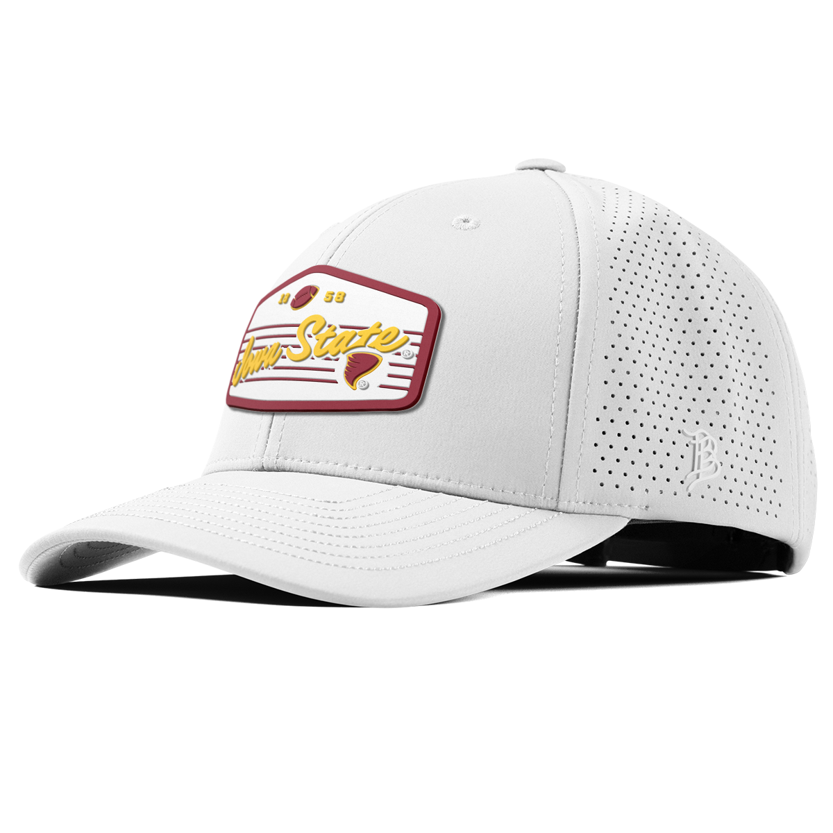 Iowa State University "Cyclones Football" Curved Elite XGen™ White