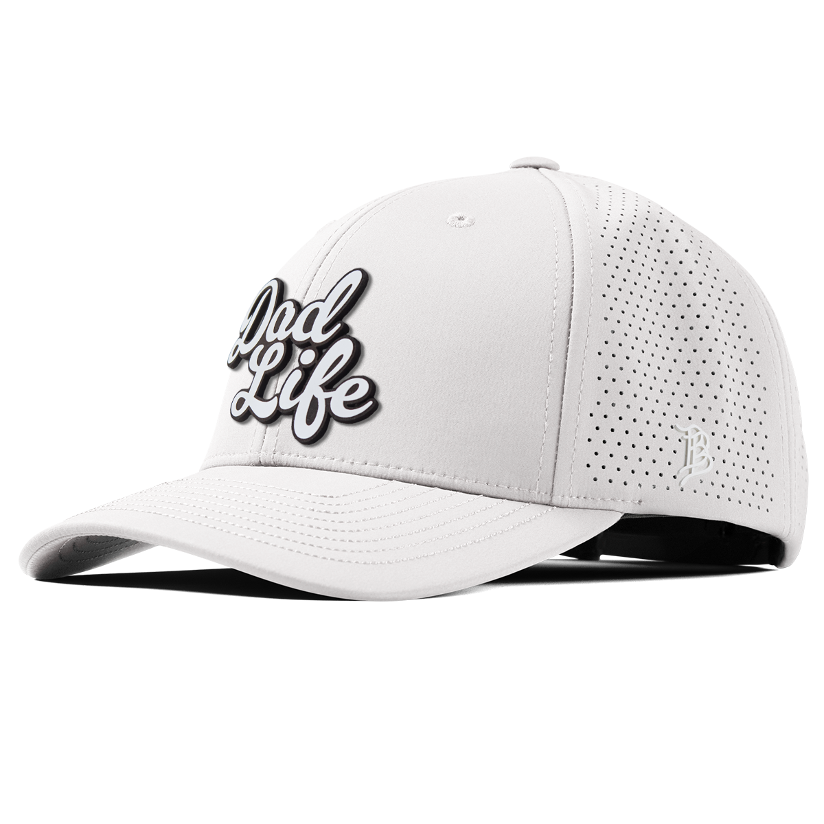 Dad LIfe Script Curved Elite XGen™ White
