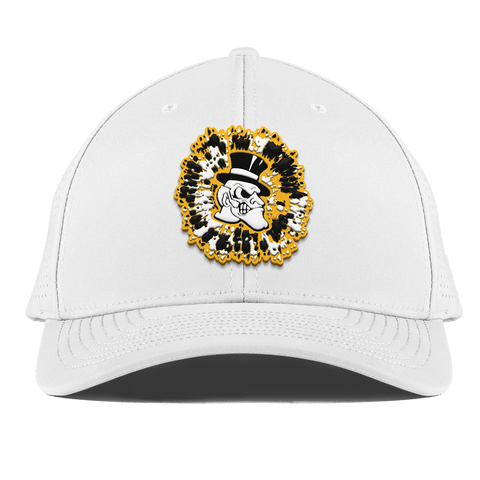 Wake Forest University  "Deacons Tie Dye" Curved Elite XGen™ White