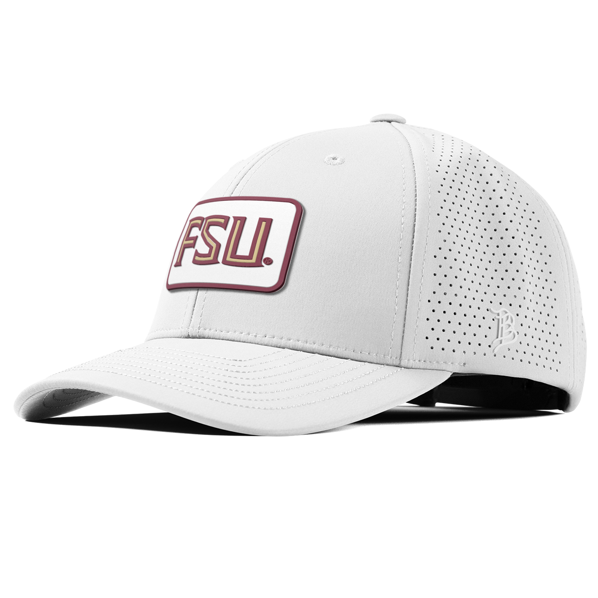 Florida State University "FSU Badge" Curved Elite XGen™ White