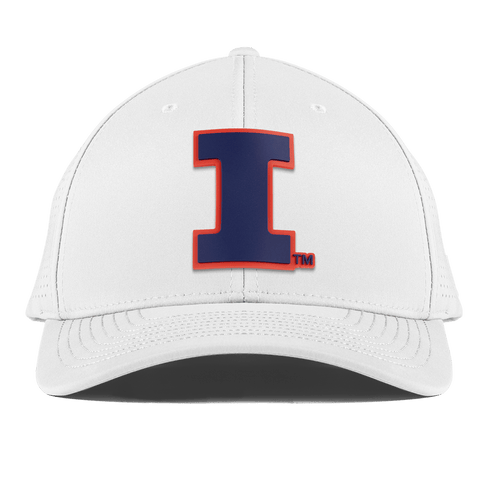 University of Illinois "Fighting Illini Navy" Curved Elite XGen® White
