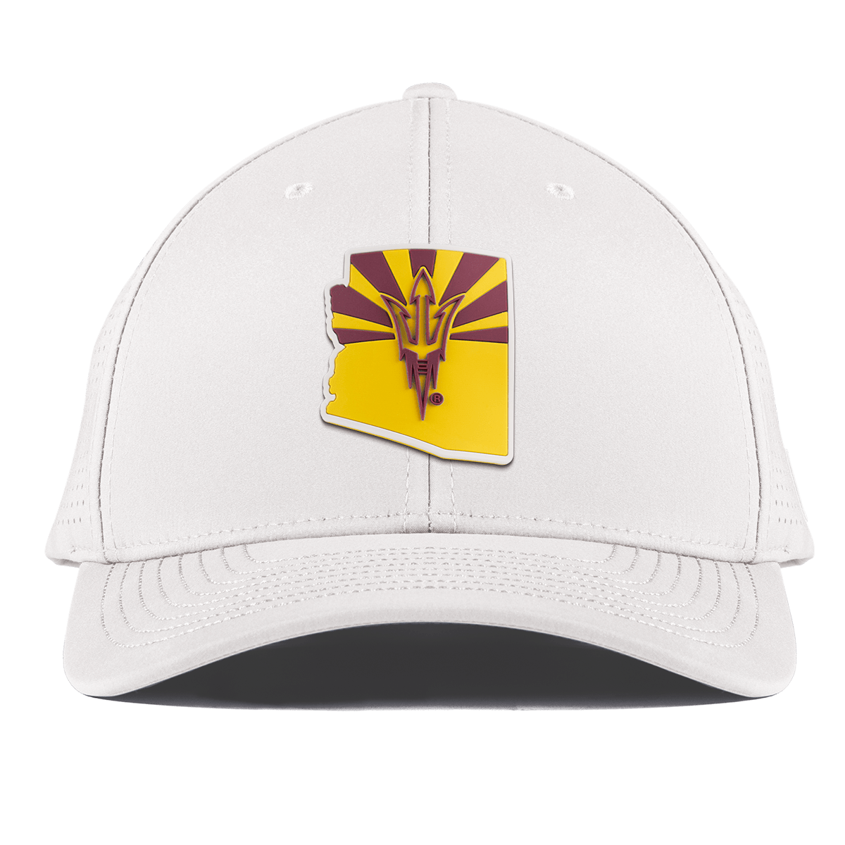Arizona State University "Fork 'Em State" Curved Elite XGen™ White