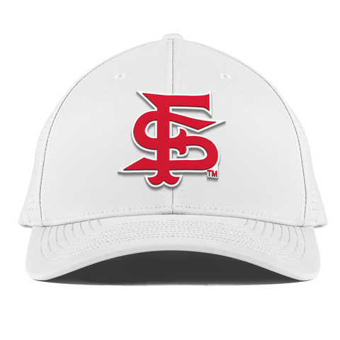 Fresno State University "Fresno State Stacked" Curved Elite XGen™ White