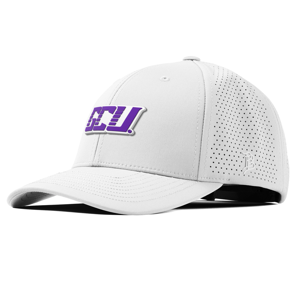 Grand Canyon University " GCU Block" Curved Elite XGen™ White