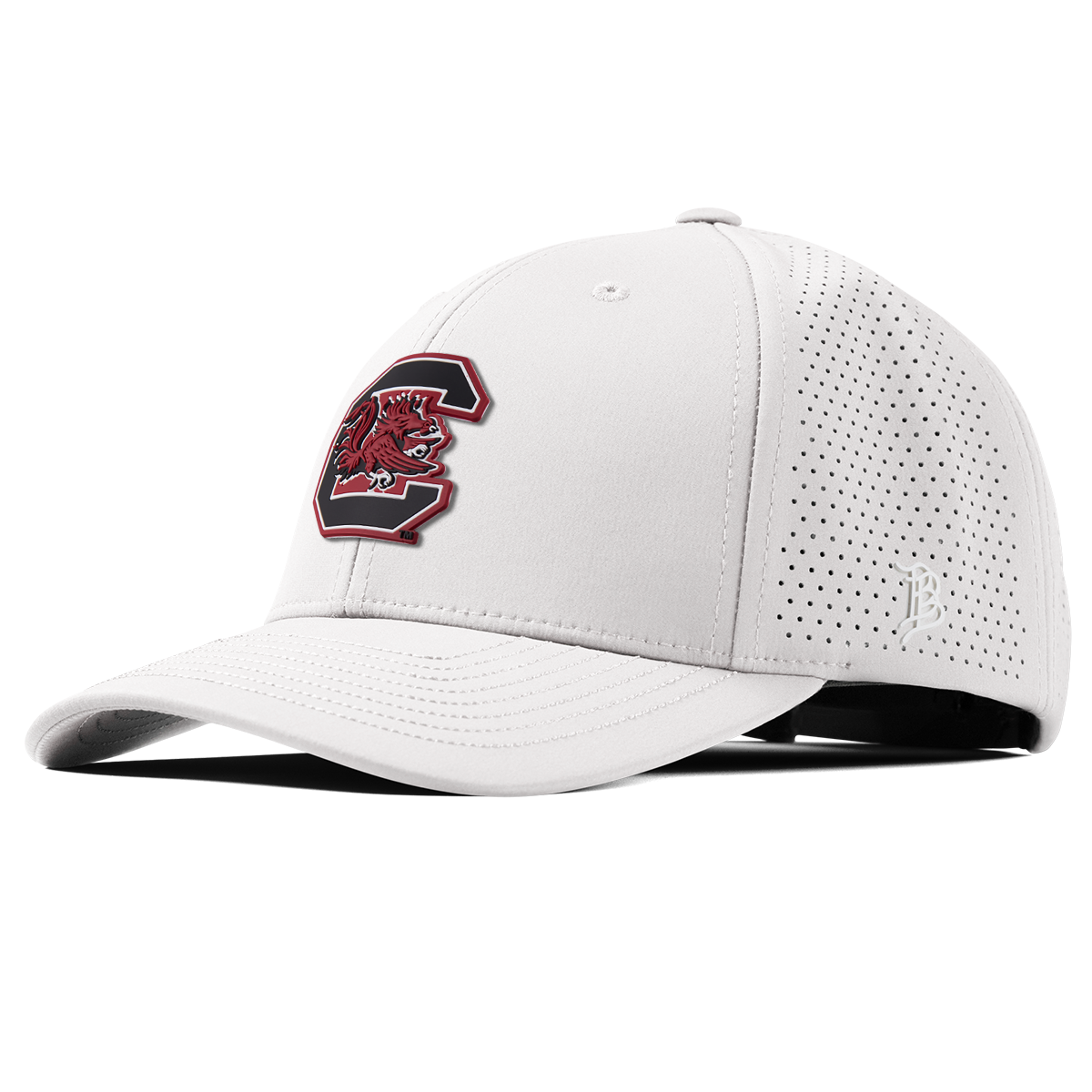 University of South Carolina "Gamecocks Garnet" Curved Elite XGen™ White