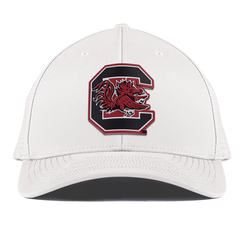 University of South Carolina "Gamecocks Garnet" Curved Elite XGen™ White