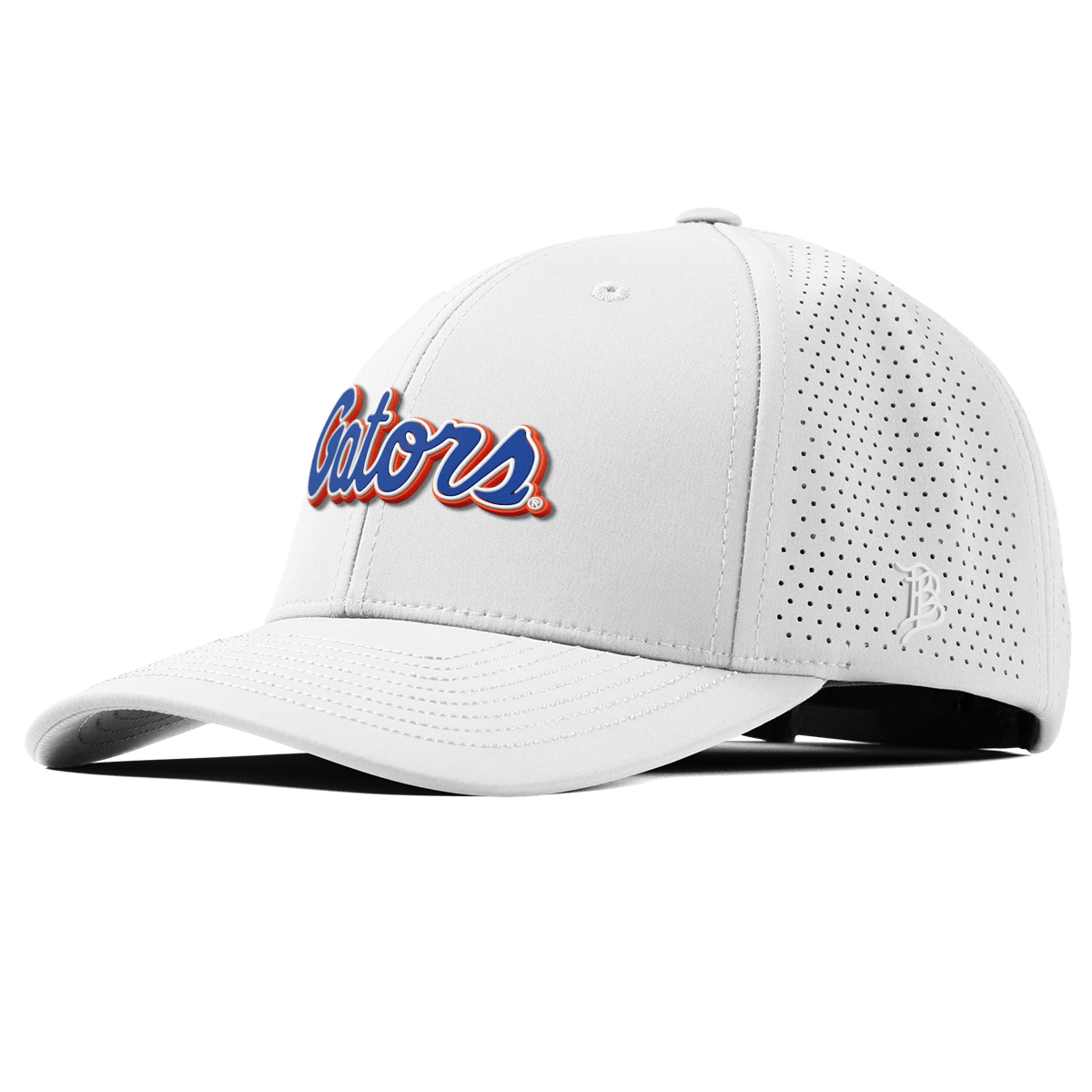 University of Florida "Gator Script" Curved Elite XGen™ White