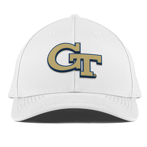 Georgia Tech University "Georgia Tech Team Logo" Curved Elite XGen™ White