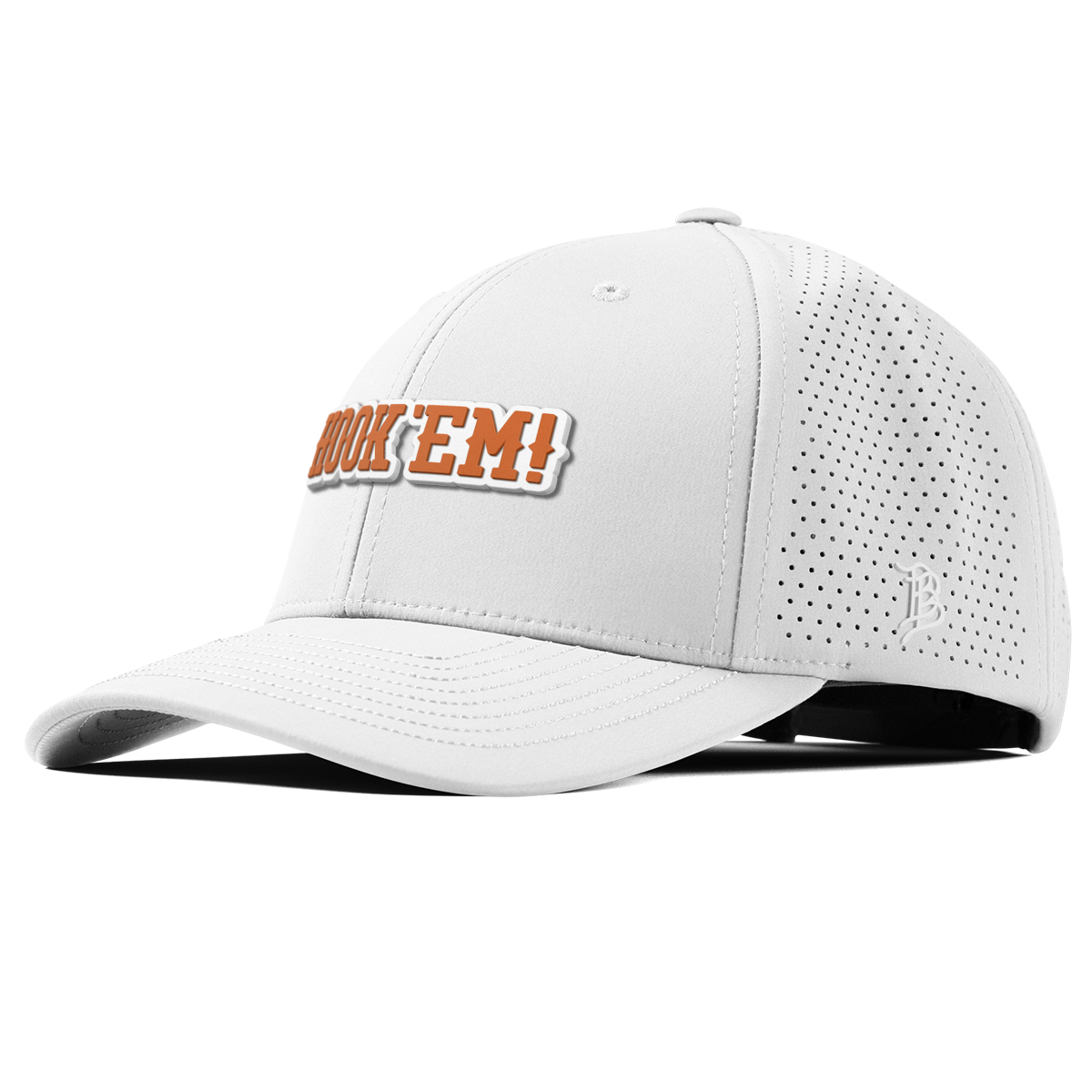 University of Texas "Hook'Em Horns" Curved Elite XGen™ White