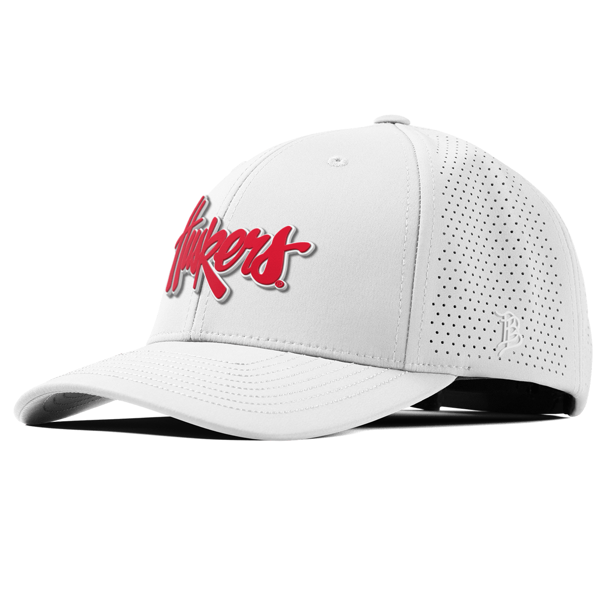 University of Nebraska "Huskers Script" Curved Elite XGen™ White