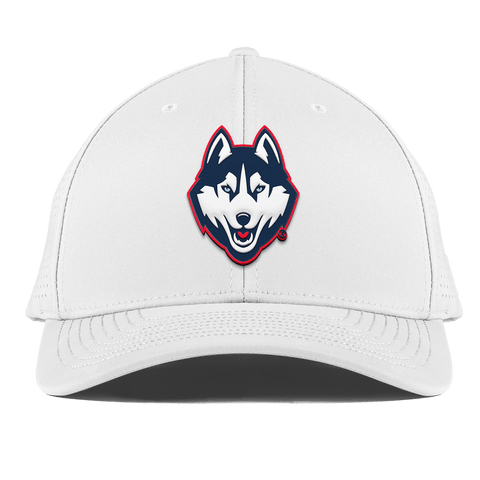 University of Connecticut "Huskies Mascot" Curved Elite XGen™ White