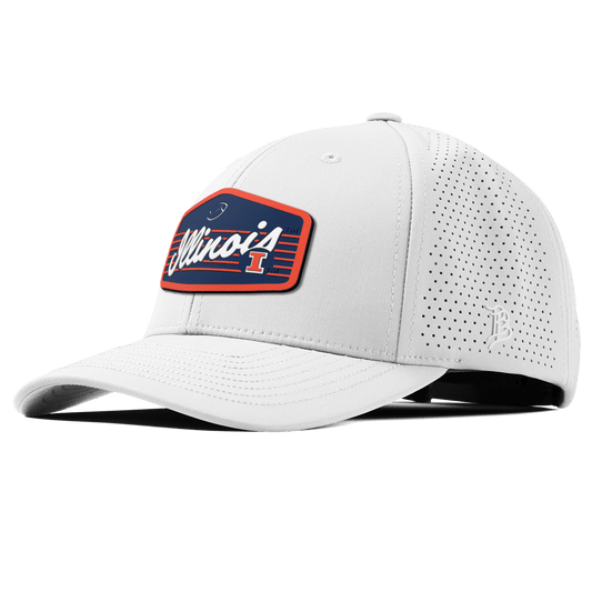 University of Illinois "Illini Football" Curved Elite XGen™ White