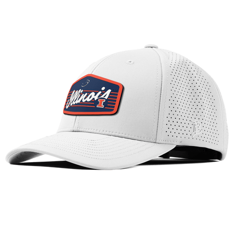 University of Illinois "Illini Football" Curved Elite XGen™ White
