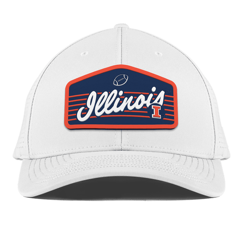 University of Illinois "Illini Football" Curved Elite XGen™ White