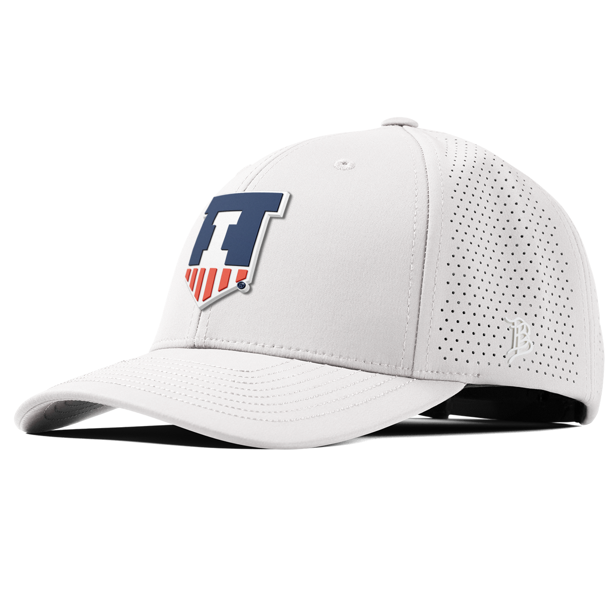 University of Illinois "Illinois Athletics" Curved Elite XGen™ White
