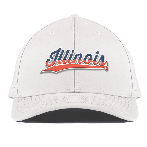 University of Illinois "Illinois Script" Curved Elite XGen™ White