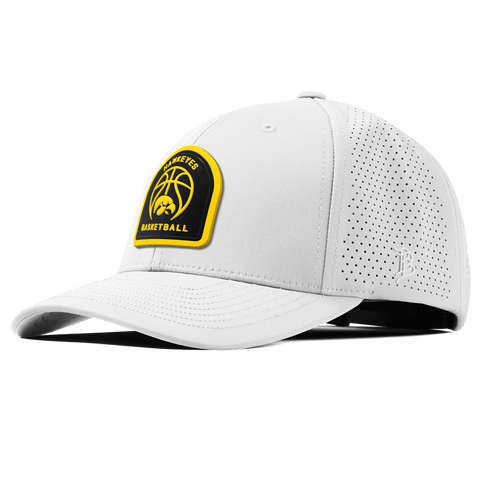 University of Iowa "Iowa Basketball" Curved Elite XGen™ White