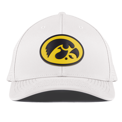 University of Iowa "Iowa Hawkeyes Team Logo" Curved Elite XGen™ White
