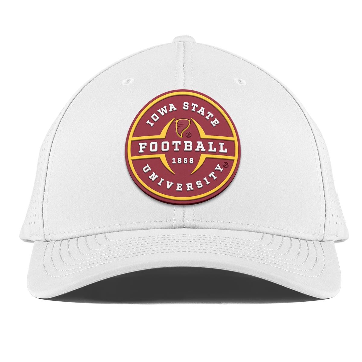 Iowa State University "Iowa State Football Legacy" Curved Elite XGen™ White