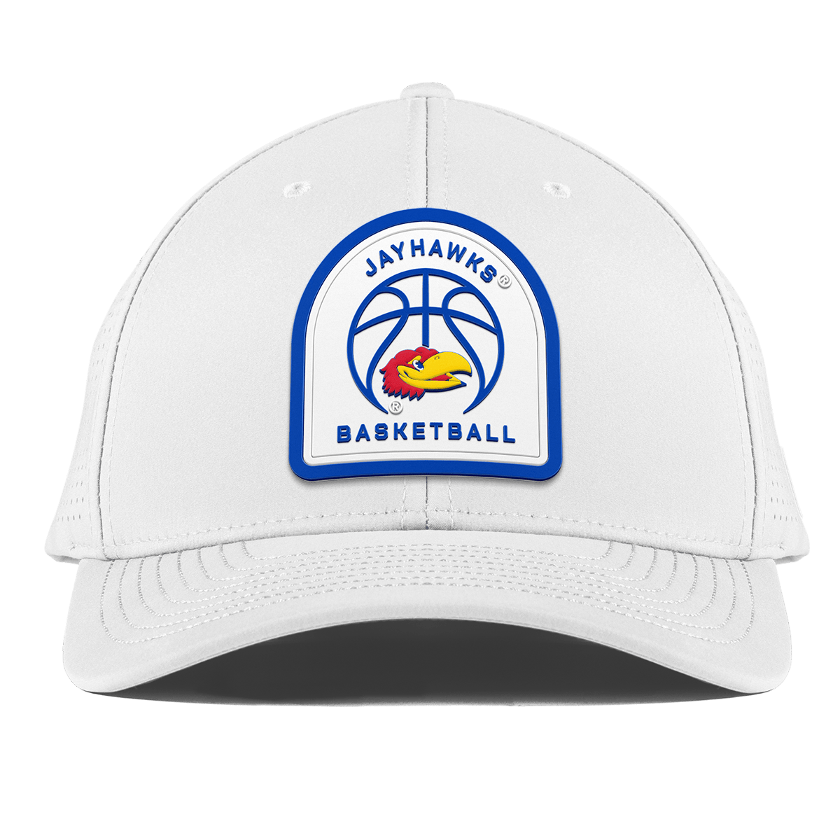 University of Kansas "Kansas Basketball" Curved Elite XGen™ White