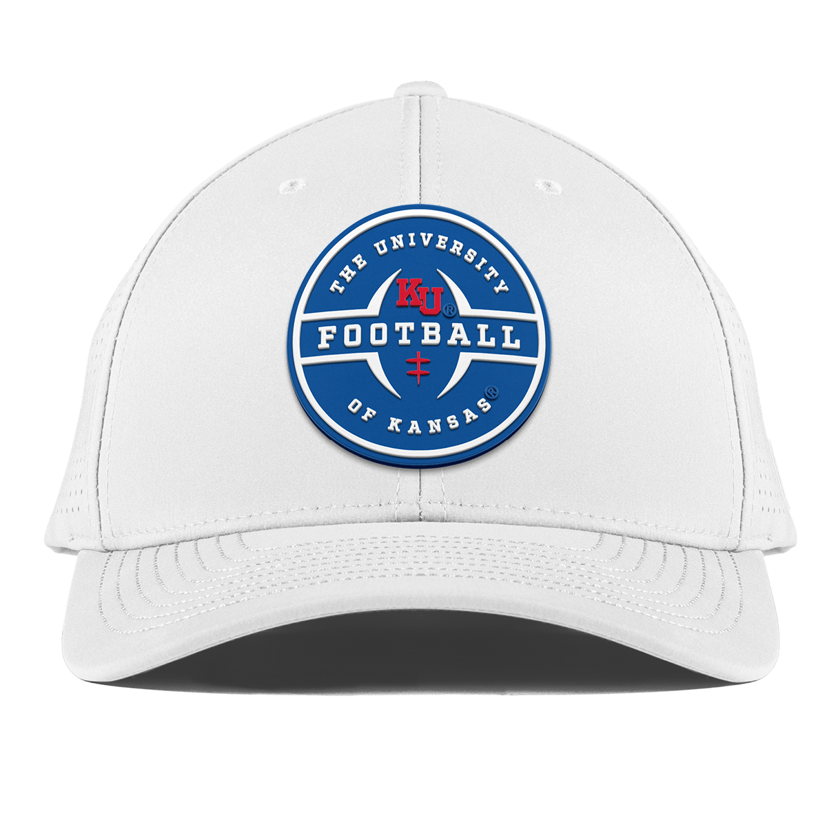 University of Kansas "Kansas Football Legacy" Curved Elite XGen™ White