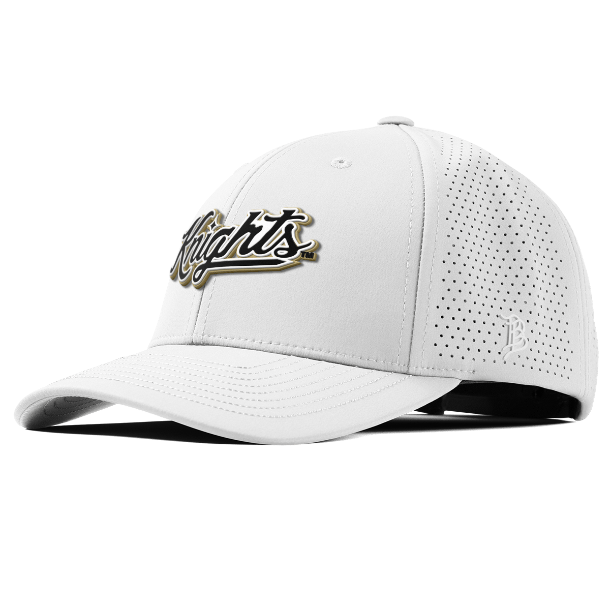 University of Central Florida "Knights Script" Curved Elite XGen™ White
