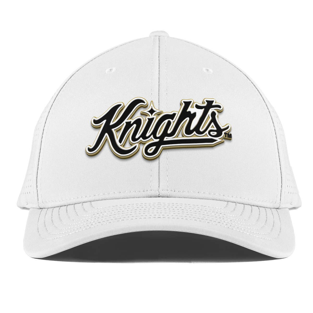 University of Central Florida "Knights Script" Curved Elite XGen™ White
