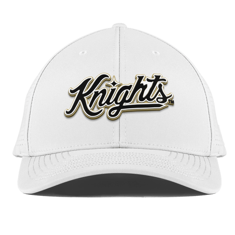 University of Central Florida "Knights Script" Curved Elite XGen™ White