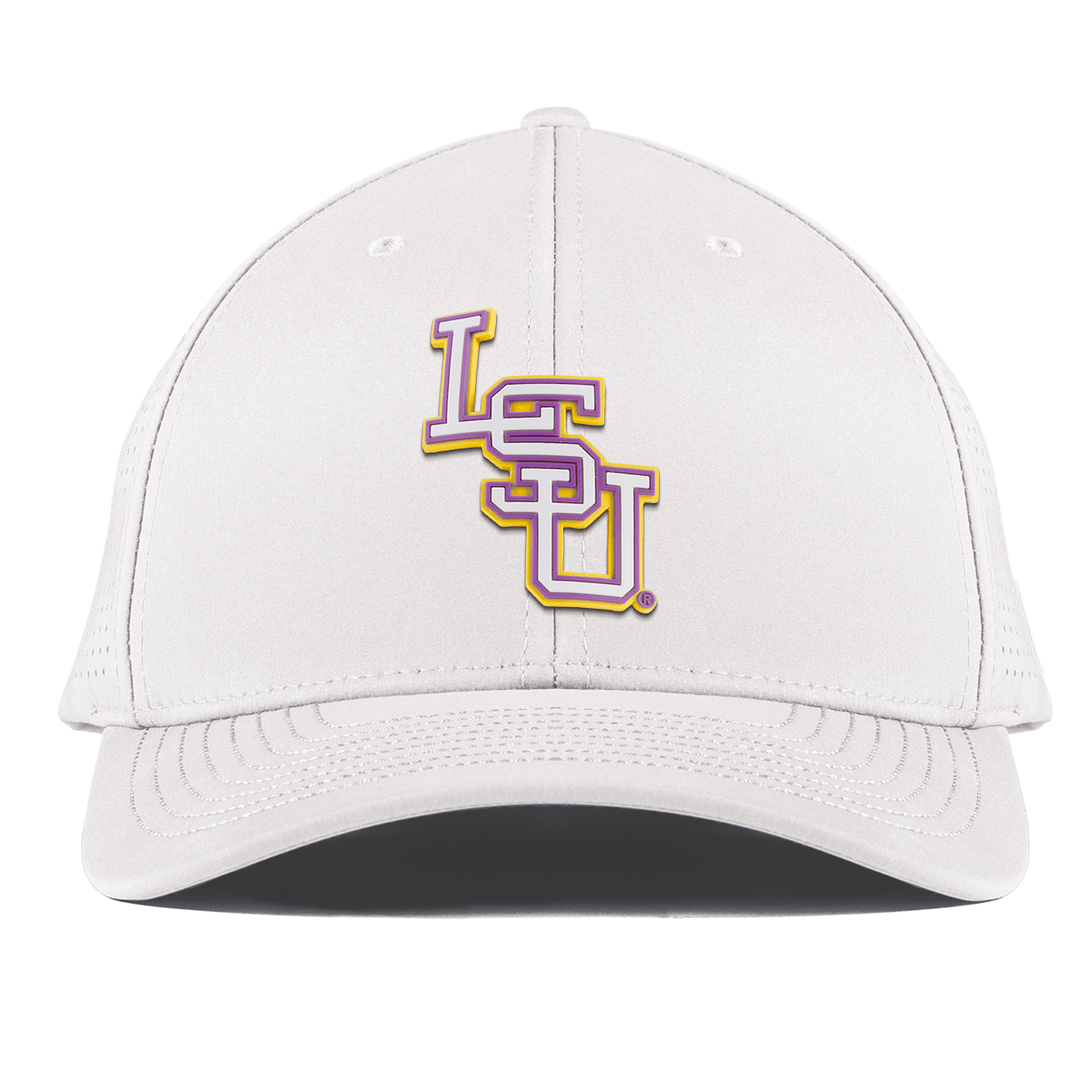Louisiana State University "LSU Baseball" Curved Elite XGen™ White