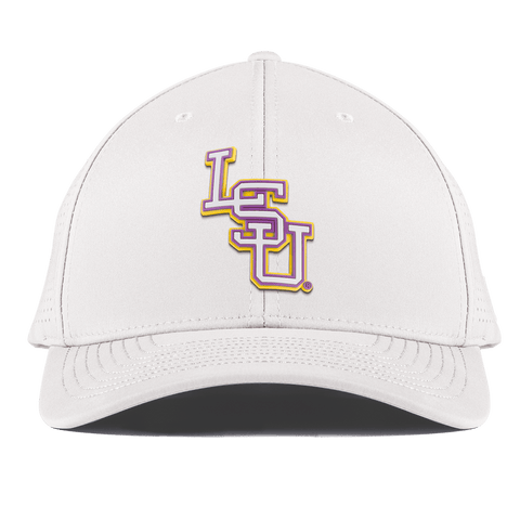 Louisiana State University "LSU Baseball" Curved Elite XGen™ White